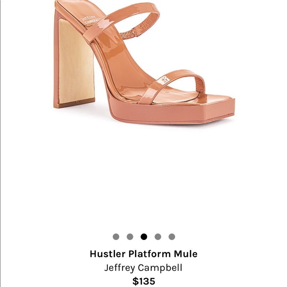 Jeffrey Campbell the hustler platform mule